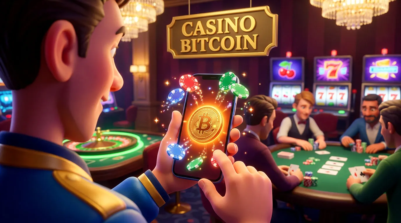 Casino bitcoin: scarica l'app per Android e iOS